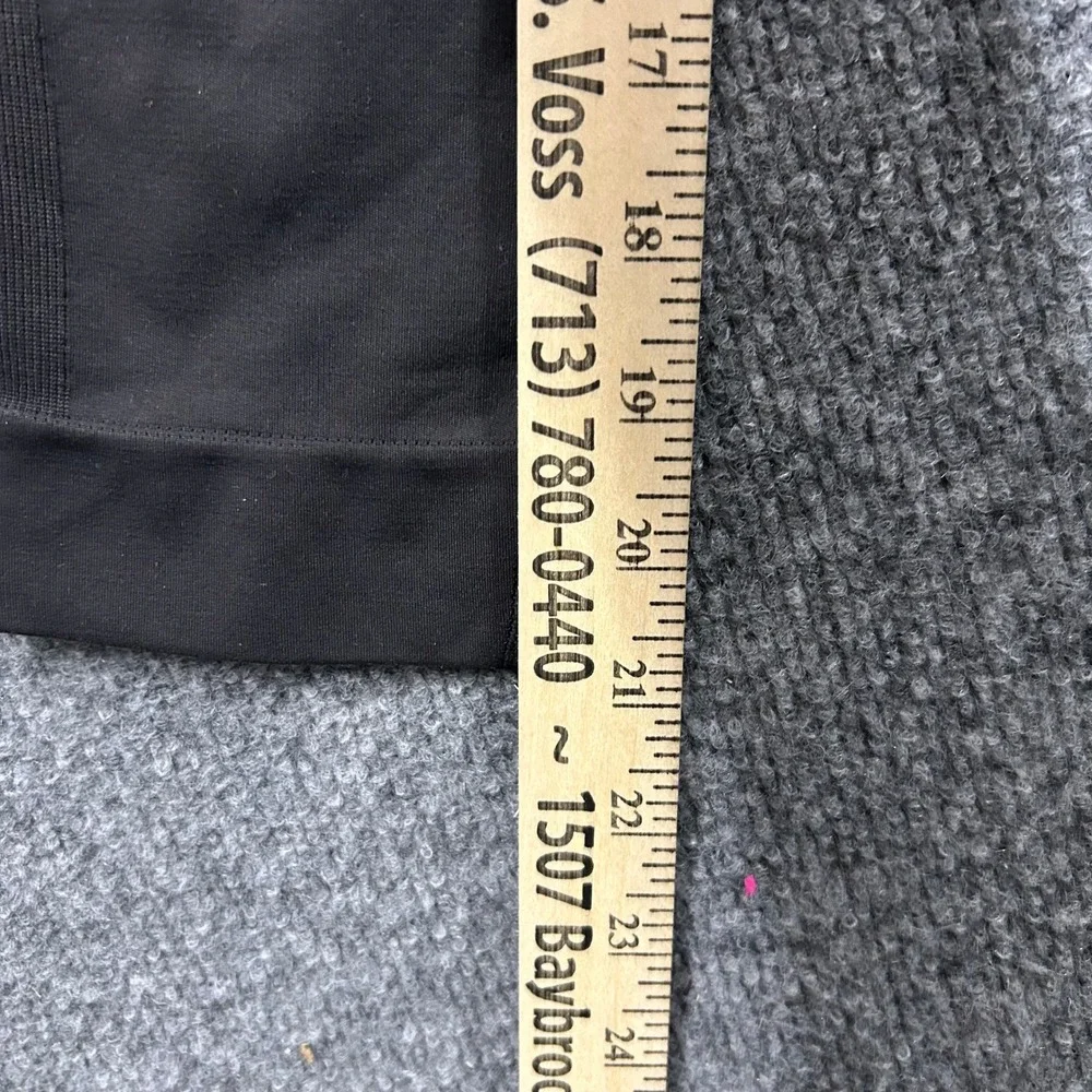 Lululemon Leggings Womens Size 4 Black Ebb to Street Crop Seamless Athletic Yoga